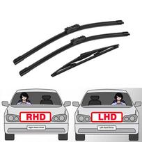For Mazda CX-5 MK2 CX5 CX 5 KF 2017 -  Front Rear Windshield Windscreen Wiper Blades Set Window Wipers 2018 Front Rear