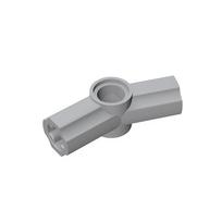 10Pcs 3 Axle and Pin Connector Angl Bricks Constructing Blocks DO-IT-YOURSELF Attachments Works With Toy 10PCS šviesiai pilka spalva