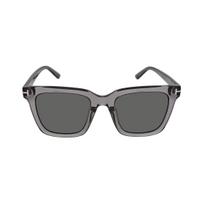 TF Mirror Leg Logo Acetate Square Sunglasses Men sunglasses Gray FT0969K20A55 55,Gray
