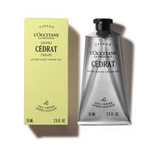 Cedrat Aftershave Cream 75mL refreshing citrus scent for Perfect for after and Ideal as a birthday or Day L'OCCITANE - Popular, stylish, men. shaving,