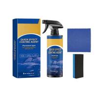 Car Ceramic Coating Spray, Nano Paint Sealant with Scratch & Swirl Repair, Long Lasting Gloss Protection for Auto Motorcycle 1 Set