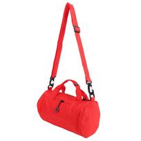 Small Gym Bag Stylish Water Proof Oxford Cloth Overnight Travel Bag for Outdoor Activity Business Trip Red raudona