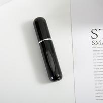 Portable 5ml Perfume Sub-bottling Press Small Window Self-pumping Spray Bottle Bottom Straight Into Travel Perfume Bottle glossy black