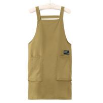 Fashion Waterproof Apron Anti-fouling Sleeveless Barber Apron Oilproof Haircuts Cloth geltona