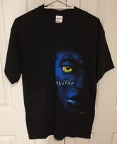 AVATAR James Cameron’s Official 2009 Movie Poster Print TShirt Black Size Large Unisex T-Shirt S