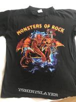 KARŠTAS pakartotinai išleistas Monsters of Rock turo marškinėlis 1991 m. Unisex T-shirt L