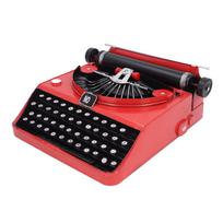 Retro Vintažinis rašomoji mašinėlė Modelis Geležinis Antikvarinis rašomoji mašinėlė Stalo dekoras Eksponavimo modelis Rašomosios mašinėlės Ornamentas Statulėlė