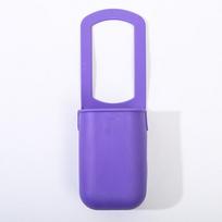 Daugiafunkcinis silikoninis puodelio laikiklis kūdikio vežimėliui, dviračiui, neįgaliojo vežimėliui ir baseinui Light version violetinė