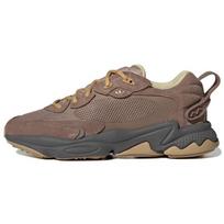 Adidas Originals Ozweego Meta Comfortable Slip-Resistant Durable Low-Top Lifestyle Sneakers Unisex Sneakers Brown HP7832 35⅔