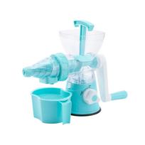 Multifunctional Juicer Portable Manual Juicer Fruit Vegetable Squeezer Orange Citrus Juice Maker Blender Machine Kitchen Tools mėlyna