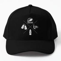 Scuba Diving International Sdi Minim  Baseball Cap Hat Snapback Bonnet  Fish Outdoor Black Czapka Unisexs Hip Hop Black
