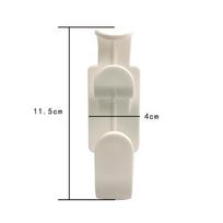 Hook Ventilator Pipeline Hanger Bracket, Mask Head with Adhesive Hook, Wall-mounted Seamless, No Need for Drilling, Storage Hanger balta