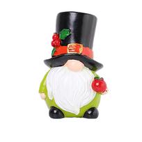 Cute Christmas Gnome Ornament Elegant Resin Crafts Faceless Elderly Figurine Colourful Merry Christmas Decoration Party Favors