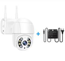8MP 4K IP kamera 5MP greičio kupolinė automatinio sekimo PTZ kamera išmaniųjų namų lauko belaidžio WIFI kameros stebėjimo monitorius 2MP EU Plug no card