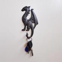 Sleek Metal Dragon Hook Set Minimalist Hanging Rack for Home Office Decor