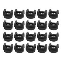 20X Magnetic Cable Zip Tie Base Multi Purpose Cable Ties Mount Wire Clips