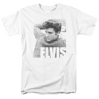 26 Elvis Presley Relaxing T Shirt Licensed Rock N Roll Music Band Tee White Unisex T-Shirt L