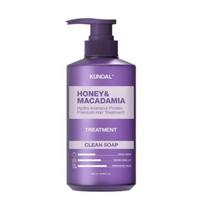 KUNDAL Honey and Macadamia Hair Treatment Clean Soap Scent Deep Nourishing Hair Treatment 500ml