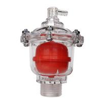 Transparent Vertical Automatic Air Vent for Floor Heating and Hot Water Pipes