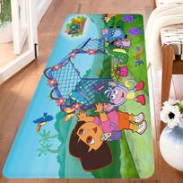 Funny D-Dora Classic Anime Floor Mat Rectangle Anti-slip Home Soft Badmat Front Door Indoor Outdoor Mat Welcome Doormat 40x60cm