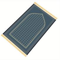 Multi-Style Geometric Islamic Prayer Rug Polyester Portable Muslim Salah Mat Ramadan  Gift Arch Home Decor Prayer Carpet 50x100cm