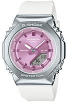 Watch made with environmentally friendly White x Purple [Casio] G-Shock - Mid-size model, metal-covered, materials, GM-S2110-7A6JF, Women's,