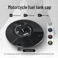 Yamaha R1/R3/R6/R7 Track Racing Quick-Twist Fuel Cap juoda