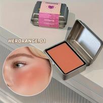 HERORANGE 6 spalvų skardinės skaistalų paletė, matinė ir blizgi, žemos pigmentacijos, vandeniui atspari ir ilgai išliekanti, lengvai tepama 6g beige