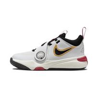 Nike Team Hustle D 11 White Metallic Gold University Red Black (PS) 28