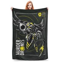 Murder Drones Uzi Doorman  Blanket Multiple Sizes Cozy and Lightweight Robots Throw Blankets for Couch Sofa and Bed 75x90cm