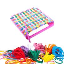 Durable Knitting Loom set Rope with Hook Handcrafts Multicolored Accessories Tool