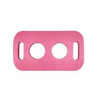Swim Noodle Connector EVA Swimming Stick Foam Connector With 2 Cross Holes Kids Swim Noodle Accessory For Pool Chairs rožinė