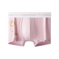 CALVIN KLEIN Golden Dragon Pattern Jacquard Waistband Smooth Anti-creeping Boxer Briefs for Men M