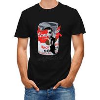 Iconic Andy Warhol & Campbell Can 1972 T-Shirt Oversized Graphic Tee Graphic Shirts Men Clothing S įvairiaspalvis