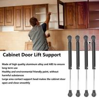 4pcs Silver Gas Strut Support Rod Adjustable Lift Support  Cabinet Door Cover