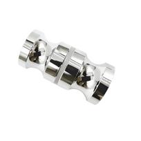 Back-to-Back Stainless Steel Door Knob Puller Solid Smooth Shower Screen Handle Single-hole Double Side sidabras