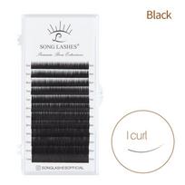 Individualūs plaukų blakstienų priauginimo blakstienų rinkiniai Volume Natural Soft Eyelash Dark Brown I Curl Antakių priauginimas 0.07&Mix šviesiai ruda spalva