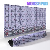 Cute Desk Pad Protector Pink Strawberry Cake Girl Kawaii Butterfly Mouse Pad Office Large Desk Mat Rubber Desk Accessories Pads 400x800x2MM