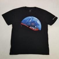 SpaceX Žemės Astronautų Kosminis Laivas Grafinis Vyriškas Vidutinio Dydžio Juodas Klasikinis Unisex Marškinėlis M