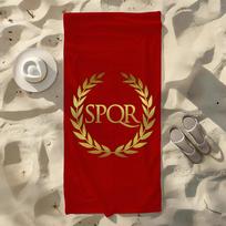 Cool SPQR Towel For Swim Yoga Gym Quick Drying Soft and skin-friendly Beach Towels All-Season 70cm×140cm