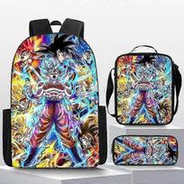New Anime Cartoon Dragon Ball Backpack Primary and Secondary School School Bag Shoulder Bag Pencil Bag Three-piece Set 36-NMAOV Vxz less