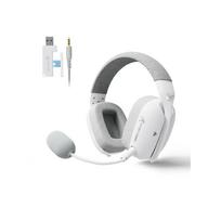 Attack Shark L80 Pro Wireless Gaming Headset Over-Ear Tri-Mode Gaming Headset Detachable Microphone Ultralight Gaming Headset balta