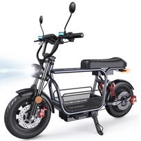 iScooter DX5 1500W Elektrinis dviratis 48V 15,6Ah Baterija 55km/h Maksimalus Greitis 60-72km Nuvažiuojamas Atstumas 15  Padangos su NFC juoda