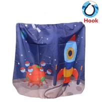 Salon Children'S Hair Cape Barber Cartoon Pattern Hair Styling Robe