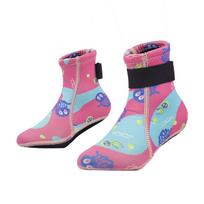 OBEESI Kids' Anti-Slip Diving Socks - Professional Swim & Water Park Footwear 31-33 rožinė