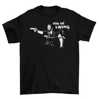 The Walking Dead Fear The Living T-Shirt Unisex Cotton Adult AMC TV Sizes New 4XL white
