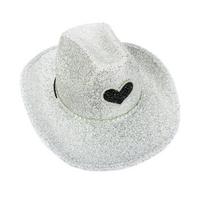 Modern Sequined Sunproof Caps Glittering Powder Wide Brims Hat for Enhancing Evening Party and Festival Event Celebration sidabras