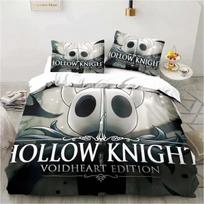Naujas Hollow Knight Mados 3D Skaitmeninės Spaudos Patalynės Komplektas Antklodės Užvalkalas Antklodė Lova Viengulis Twin Pilnas Karalienės Jaunimo Mergaitės Berniukai Dovana 70x133cm 3pcs
