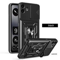 Armor Holder Funda for Nothing CMF Phone 1 / CMF Phone 2 Pro Case Slide Camera Protection Ring Stand Shockproof Back Cover Capa Nothing CMF Phone 2 Pro juoda