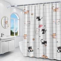 Waterproof Bathroom Curtain with 12 Hook Printed Shower Curtain High Quality Shower Curtain 10